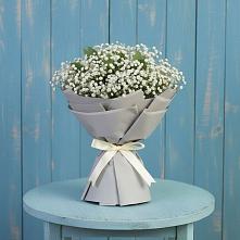 Букет цветов из:  Гипсофила в Пристень