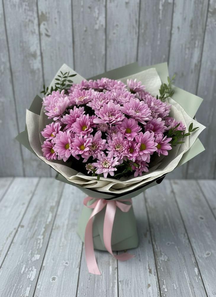Букет цветов из: Хризантемы в Пристень