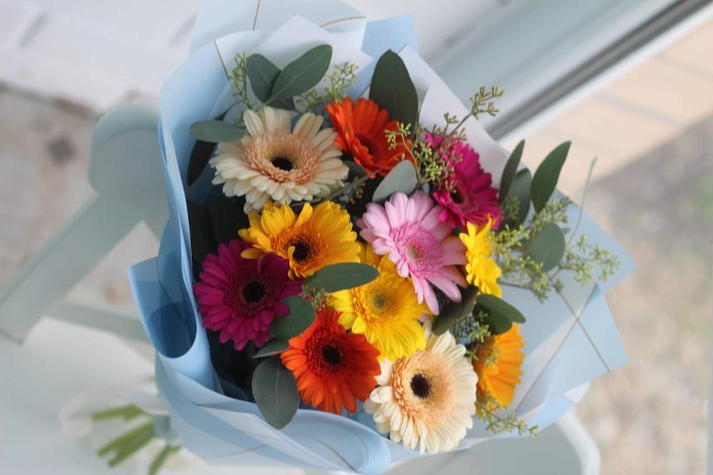 Букет цветов из: Герберы в Пристень