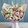 Букет цветов из: Альстромерии и Розы в Пристень