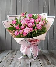 Букет Розовый кустик в Пристень