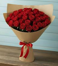 Букет Красные розы Милано #REPLACE_PRED# Пристень