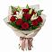 Букет цветов из: Лилии и Розы в Пристень