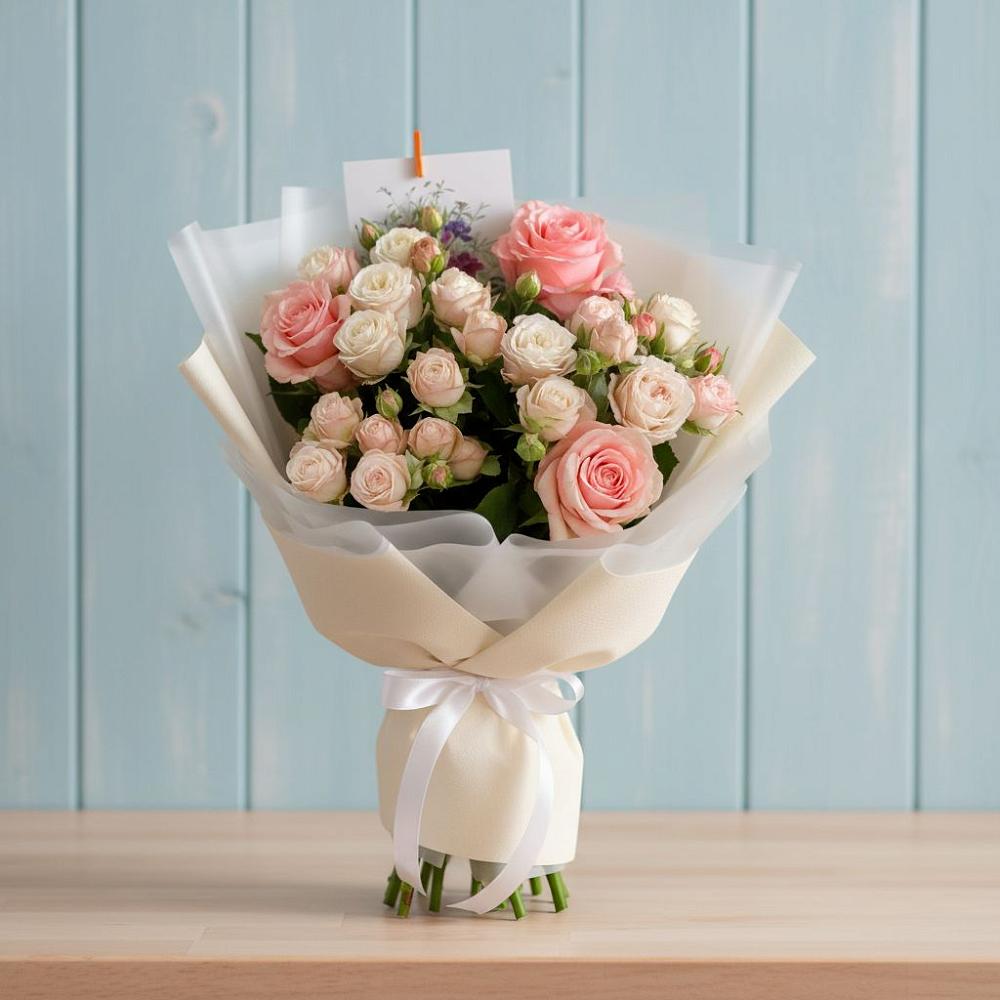 Букет цветов из: Розы в Пристень