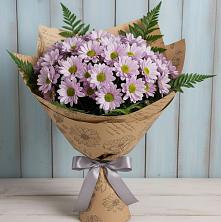 Букет цветов из:  Хризантемы в Пристень