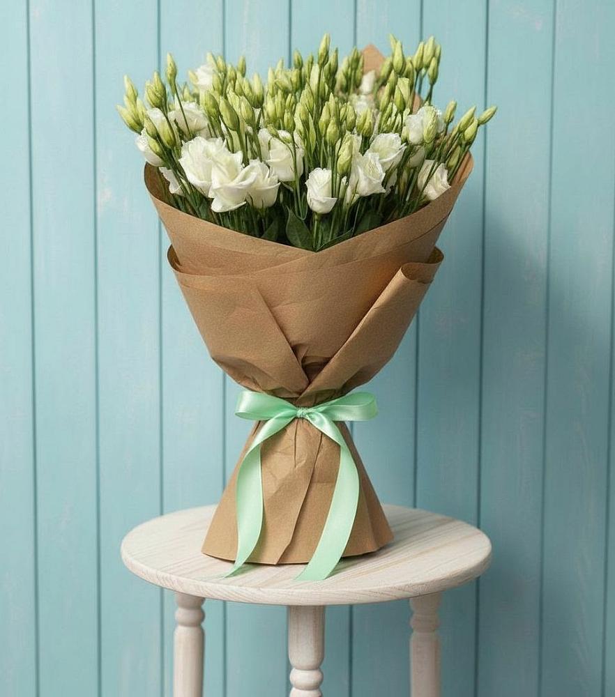 Букет цветов из: Лизиантусы в Пристень