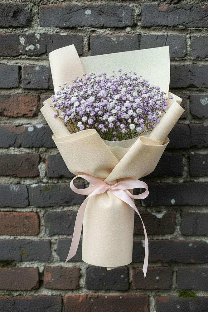 Букет цветов из: Гипсофила в Пристень