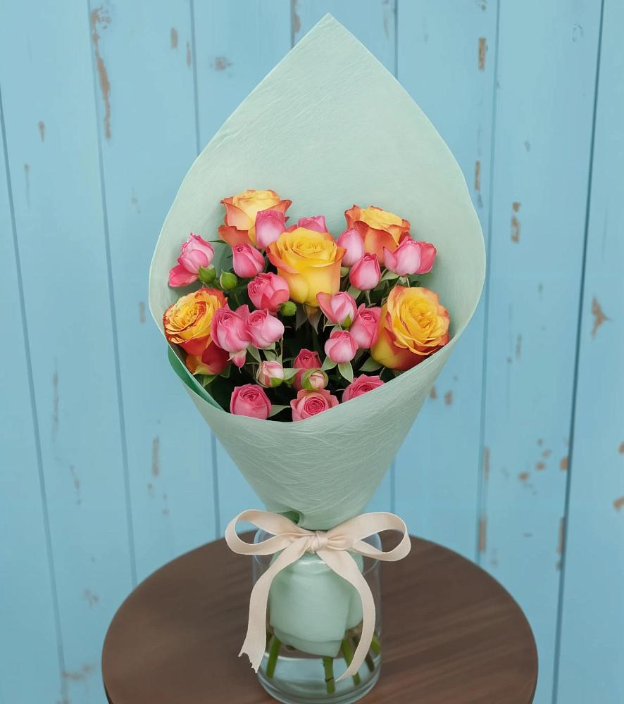 Букет цветов из: Розы в Пристень