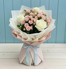 Букет цветов из:  Розы в Пристень