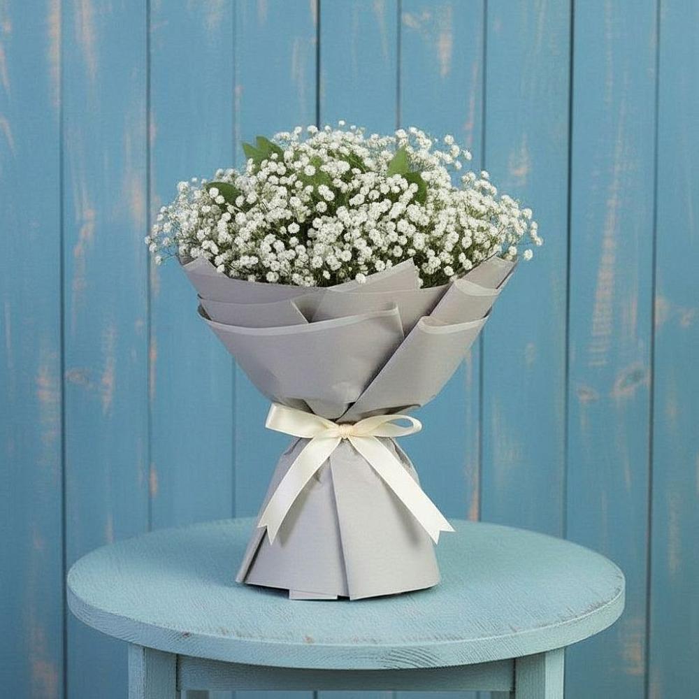 Букет цветов из: Гипсофила в Пристень