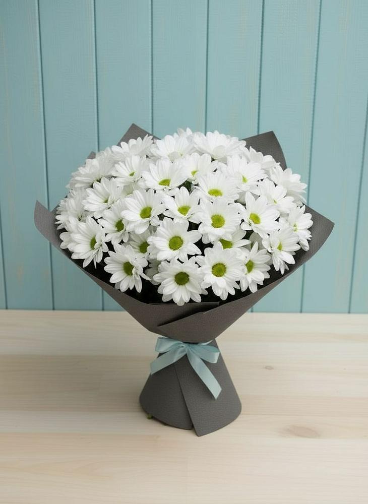 Букет цветов из: Хризантемы в Пристень