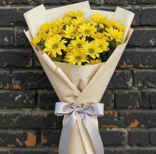 Букет цветов из:  Хризантемы в Пристень