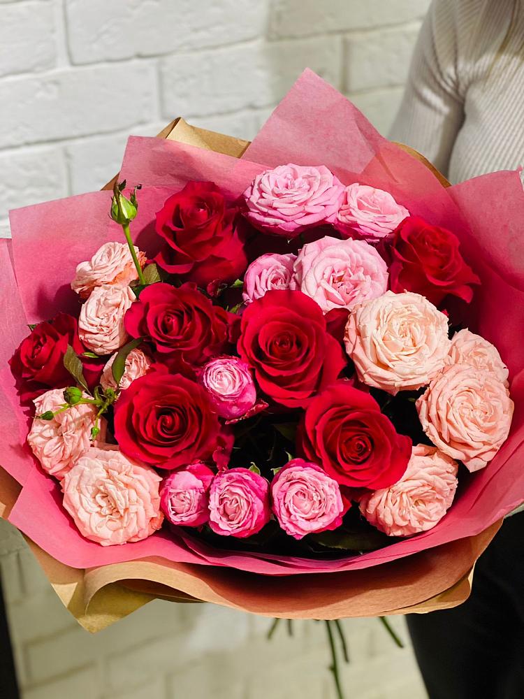 Букет цветов из: Розы в Пристень