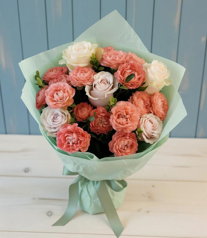 Букет цветов из: Розы в Пристень