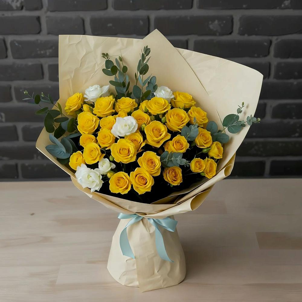 Букет цветов из: Розы в Пристень