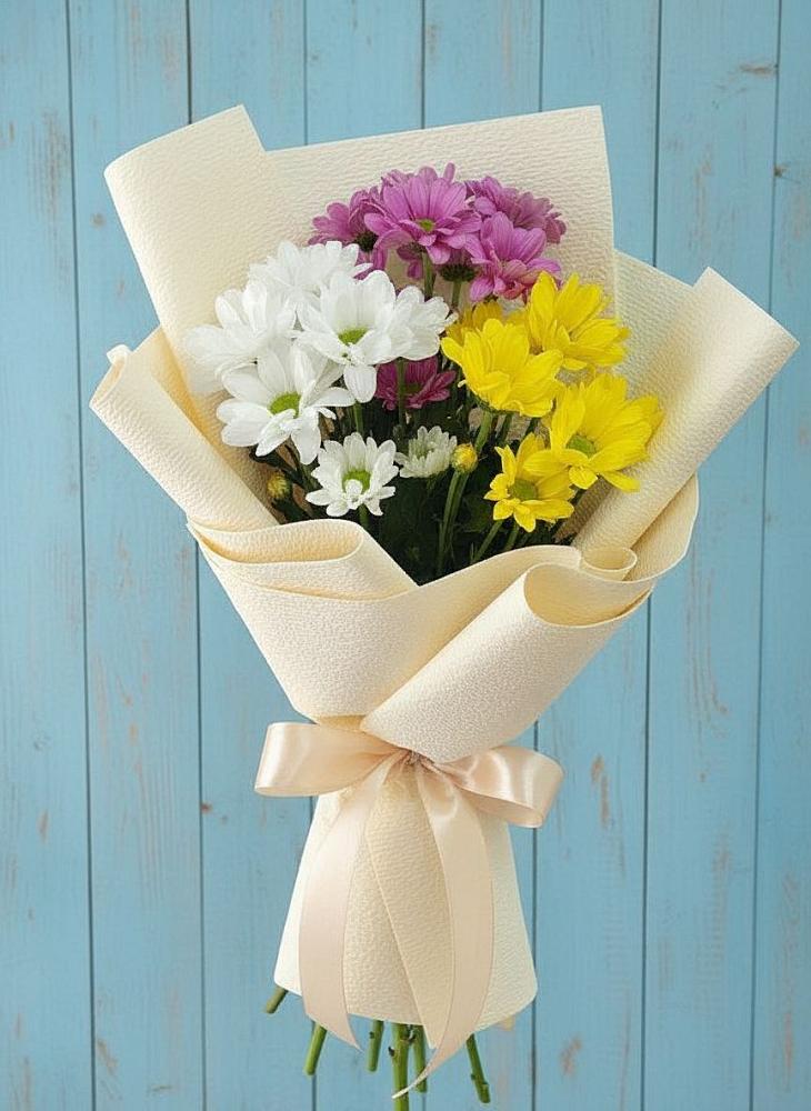 Букет цветов из: Хризантемы в Пристень