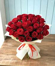 Букет 29 Красных роз #REPLACE_PRED# Пристень