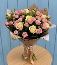 Букет цветов из:  Розы в Пристень