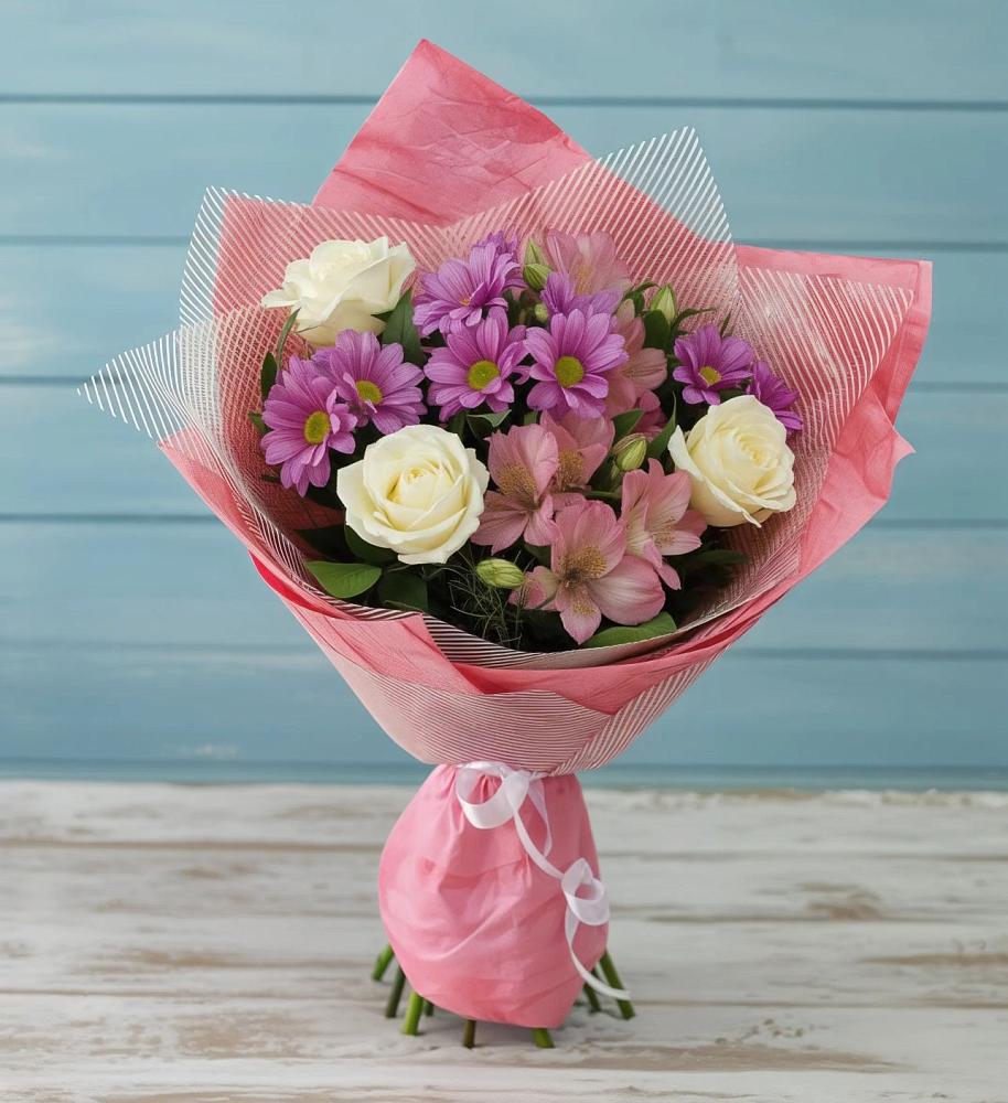 Букет цветов из: Герберы в Пристень