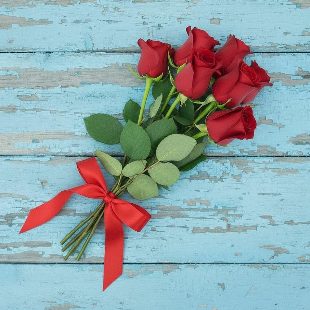 Букет Красные розы в Пристень