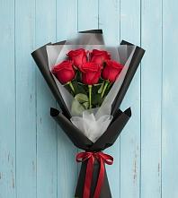 Букет цветов из:  Розы #REPLACE_PRED# Пристень