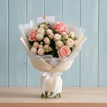 Букет цветов из:  Розы в Пристень