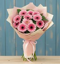 Букет цветов из:  Герберы в Пристень