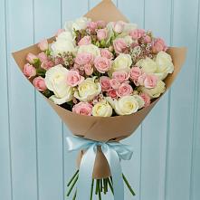 Букет цветов из:  Розы в Пристень